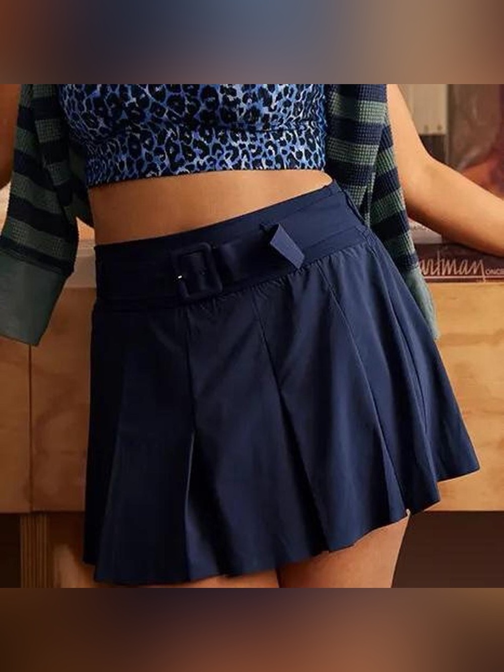 Aerie offline pleated skirt